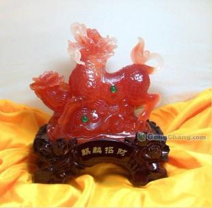 琉璃神獸，招財鎮宅 廠家直供創意琉璃貔貅與麒麟鑒賞